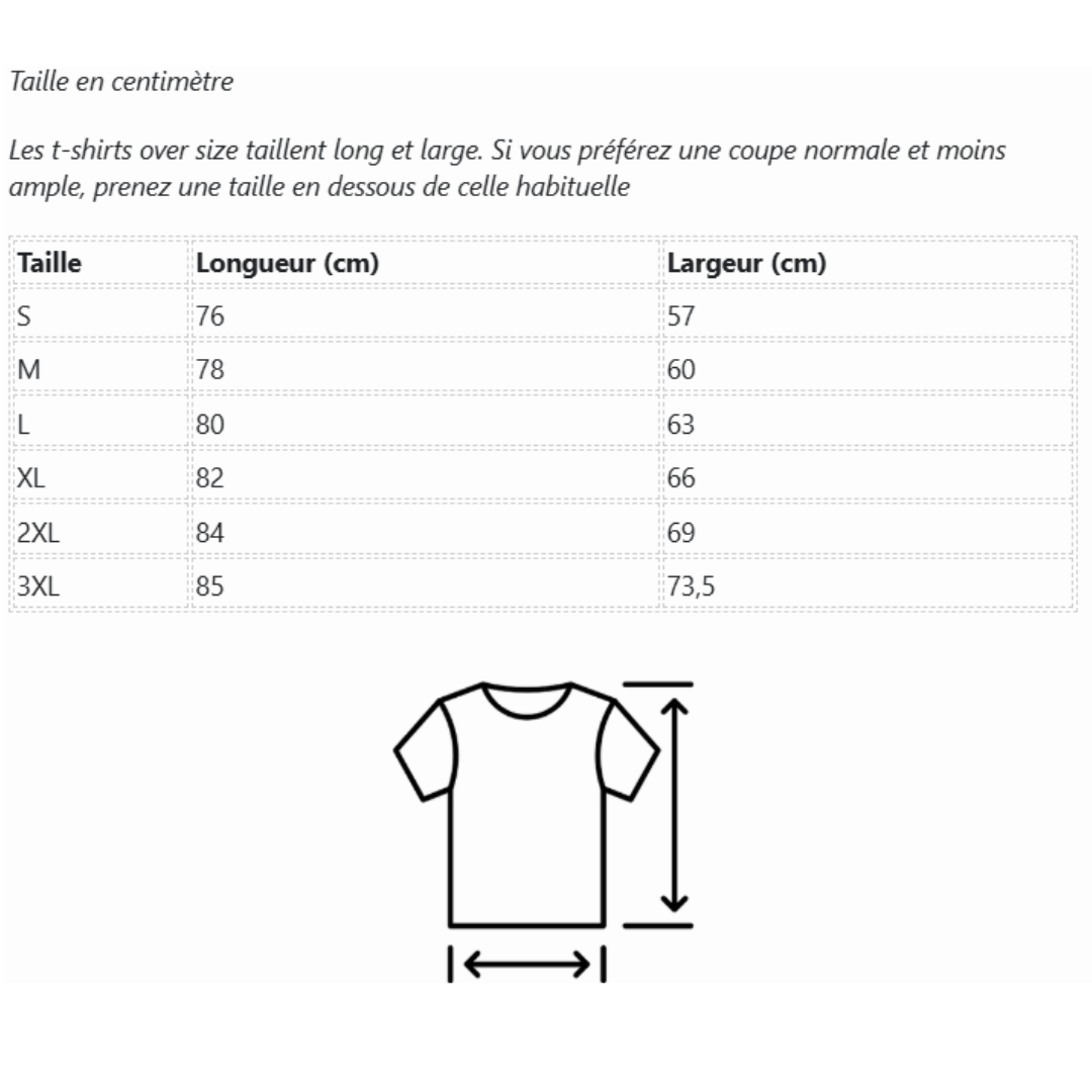 Tee-shirt Oversize - Rose