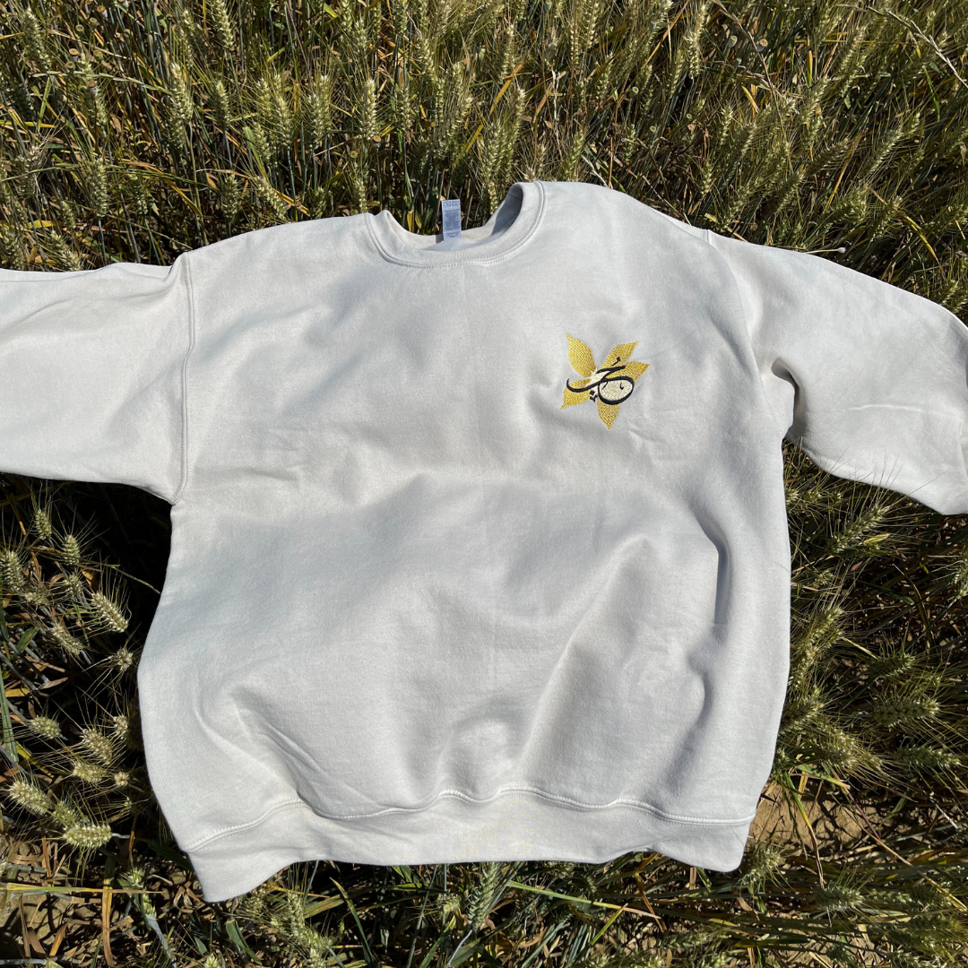 Sweat col rond Sable - Hobb
