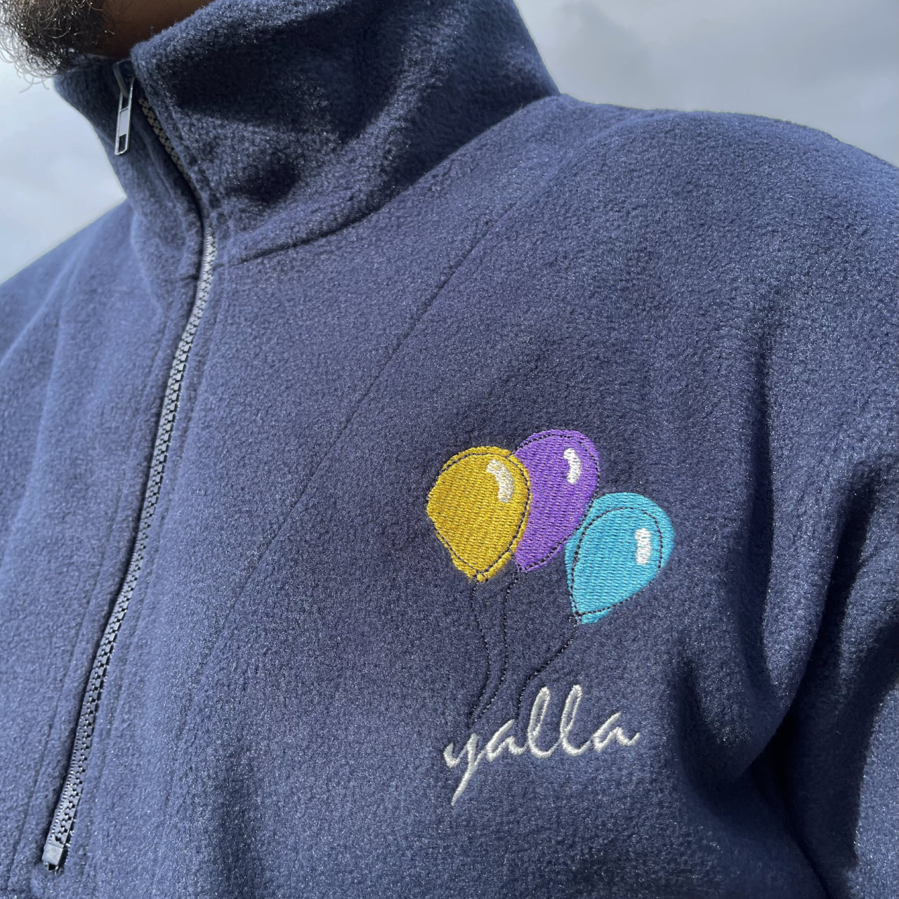 Polaire Bleu foncé - Yalla