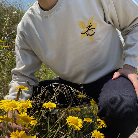 Sweat col rond Sable - Hobb