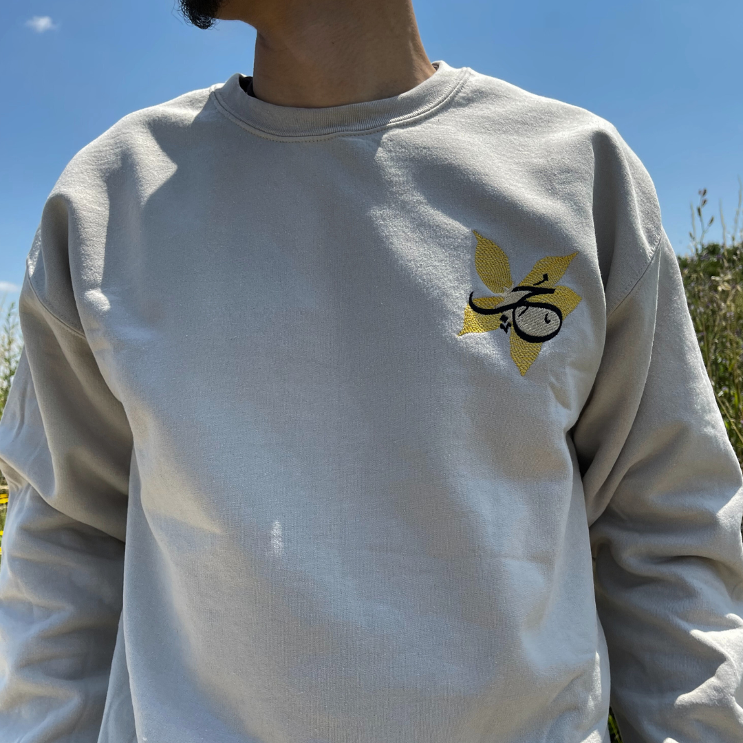 Sweat col rond Sable - Hobb