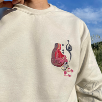 Sweat col rond Sable - 