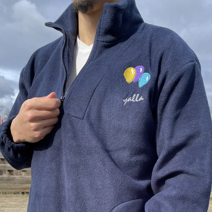 Polaire Bleu foncé - Yalla