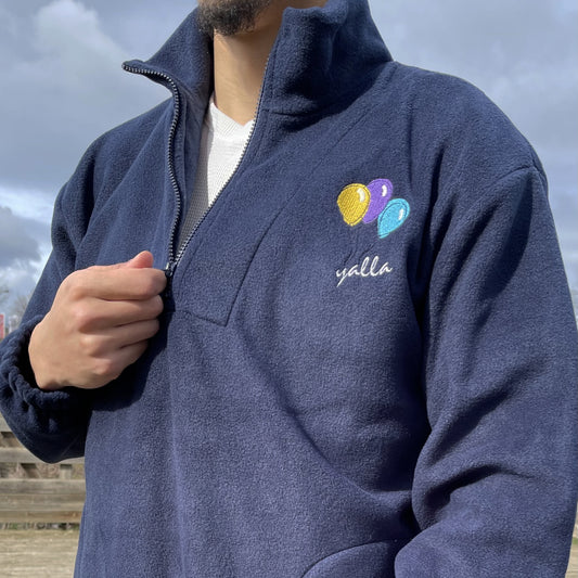 Polaire Bleu foncé - Yalla